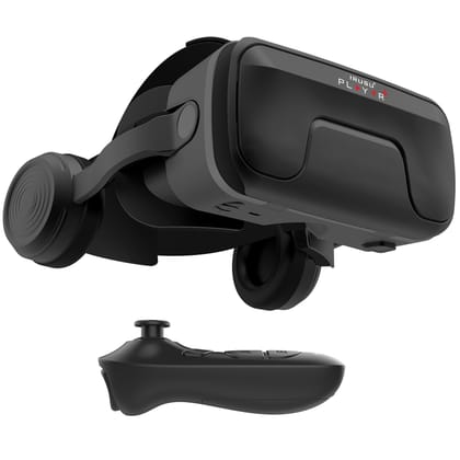 Irusu Play VR Ultra 3D VR Headset for Mobile - Virtual Reality Headset with 40MM HD Anti blueray Coated Lens,Controller,Stereo Headphones,Type C Connector,Inbuilt Touch Button for Mobile VR Gaming. Irusu Play VR Ultra 3D VR Headset for Mobile - Virtual Reality Headset with 40MM HD Anti blueray Coated Lens,Controller,Stereo Headphones,Type C Connector,Inbuilt Touch Button for Mobile VR Gaming.