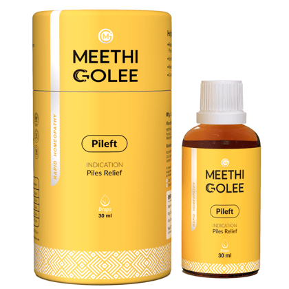 Pileft HOMOEOPATHY Drops for Piles Care – 30ml | Relief from Hemorrhoids, Anal Fissure, Fistula, Bleeding, Pain & Swelling | Regulates Bowel Habits, Eases Constipation, Acidity & Digestive Discomfort