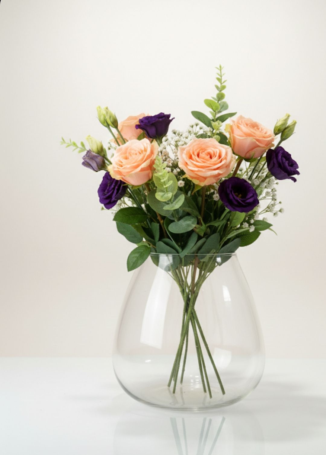Decorative Glass Drop Jar