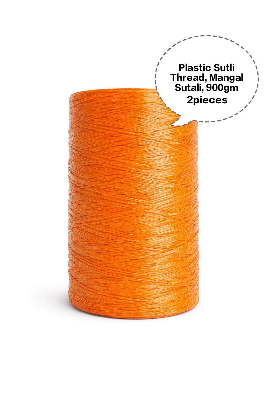 Plastic Sutli Thread, Mangal Sutali, PP Packing Twine, Polypropylene Packing Thread, Plastic Packing Sutli 900gm 2pieces