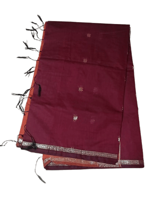 Kalyani Cotton Saree for Women | Soft Pure Cotton Saree with Blouse Piece | Traditional Daily Wear Handloom Style Saree | Lightweight Breathable Cotton Saree for Office, Casual & Festive Wear