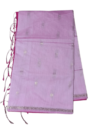 Kalyani Cotton Saree for Women | Soft Pure Cotton Saree with Blouse Piece | Traditional Daily Wear Handloom Style Saree | Lightweight Breathable Cotton Saree for Office, Casual & Festive Wear