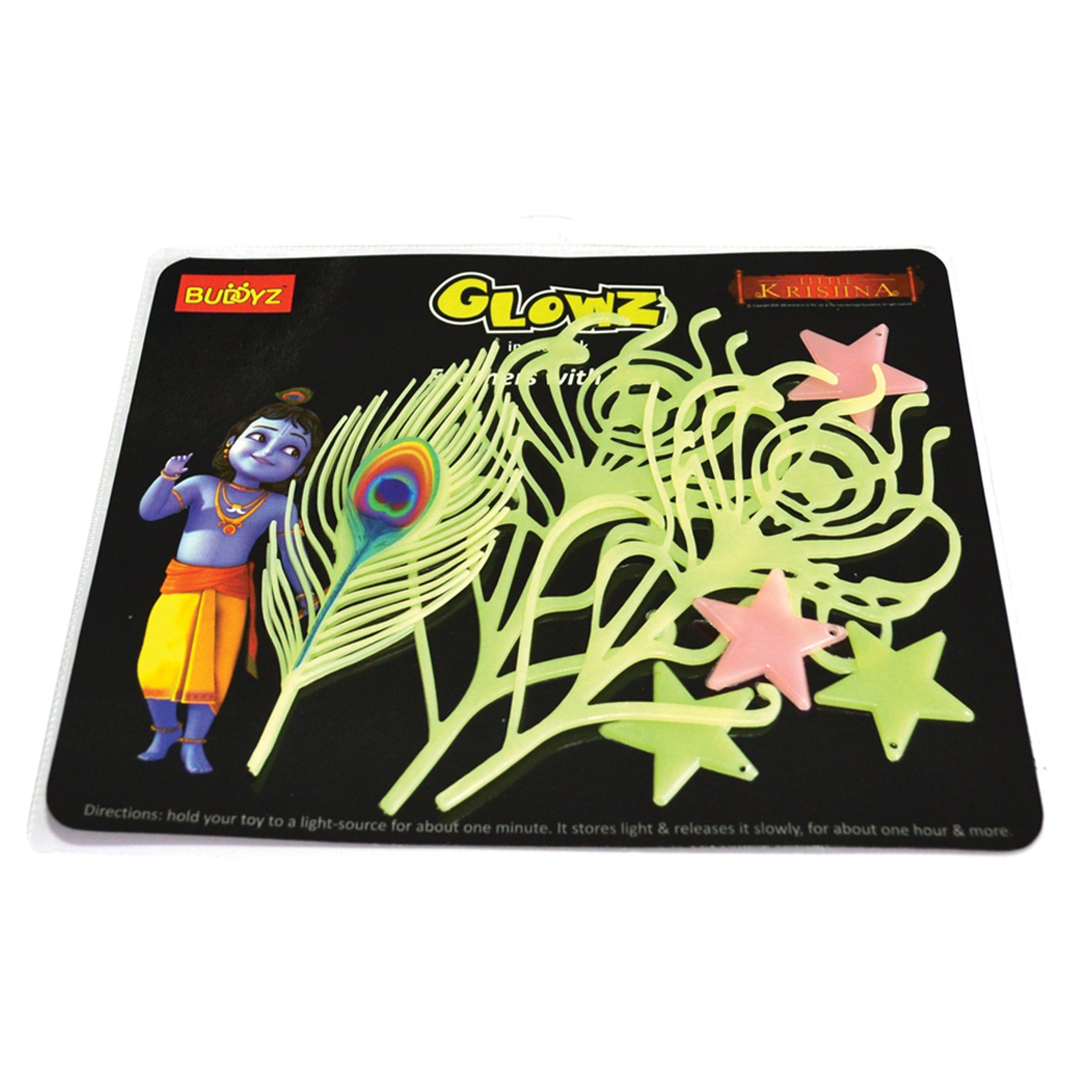 Glow in the Dark - Feathers & Stars