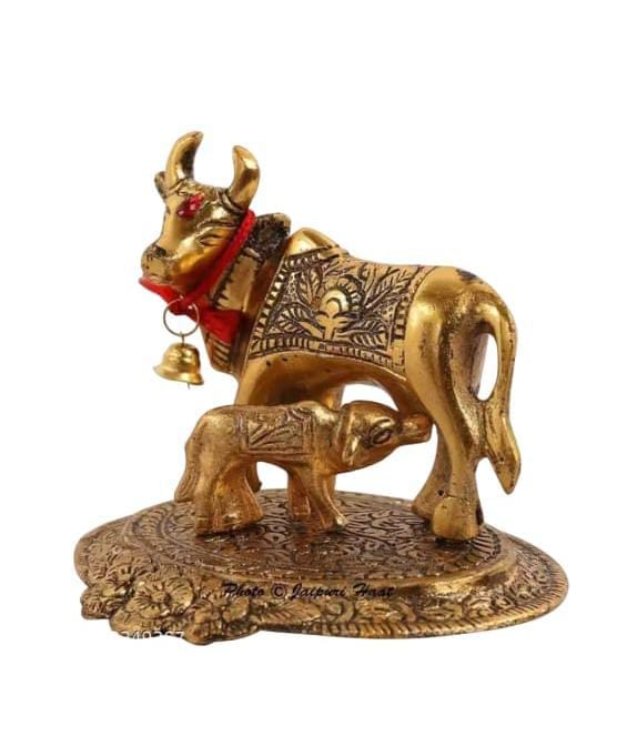 Brass Kamadhenu Cow