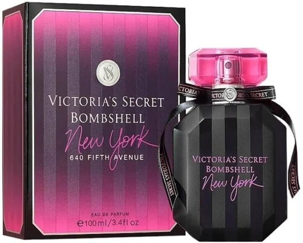 Victoria’s Secret Bombshell New York Eau de Parfum 100ml – Seductive Floral Fruity Perfume for Women