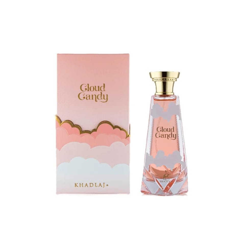 Khadlaj Cloud Candy Eau De Parfum for Women – Sweet & Long-Lasting Arabic Fragrance 100ml