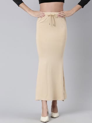 Women Beige Solid Shapewear