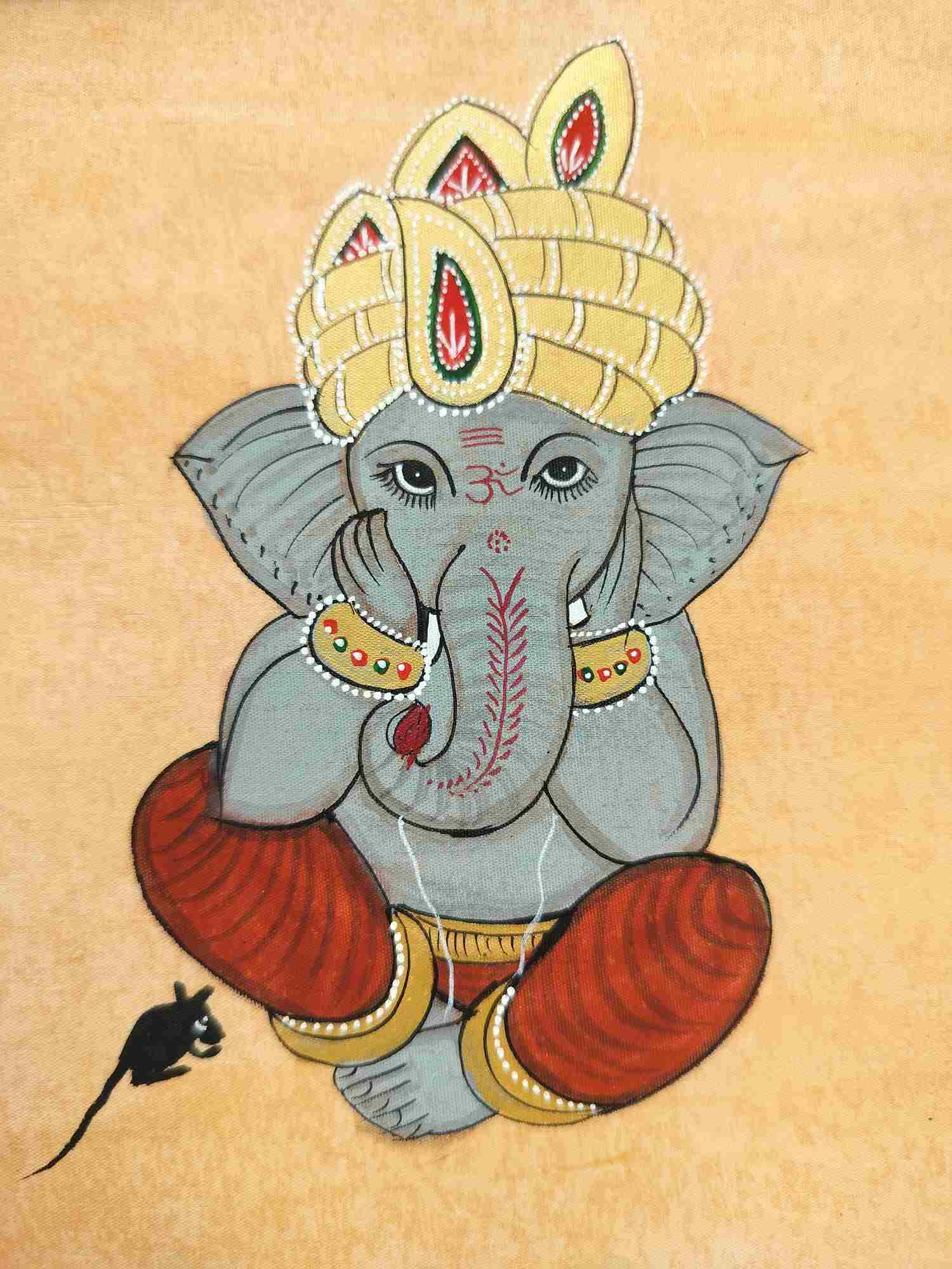 Ganpati Bappa Painting 