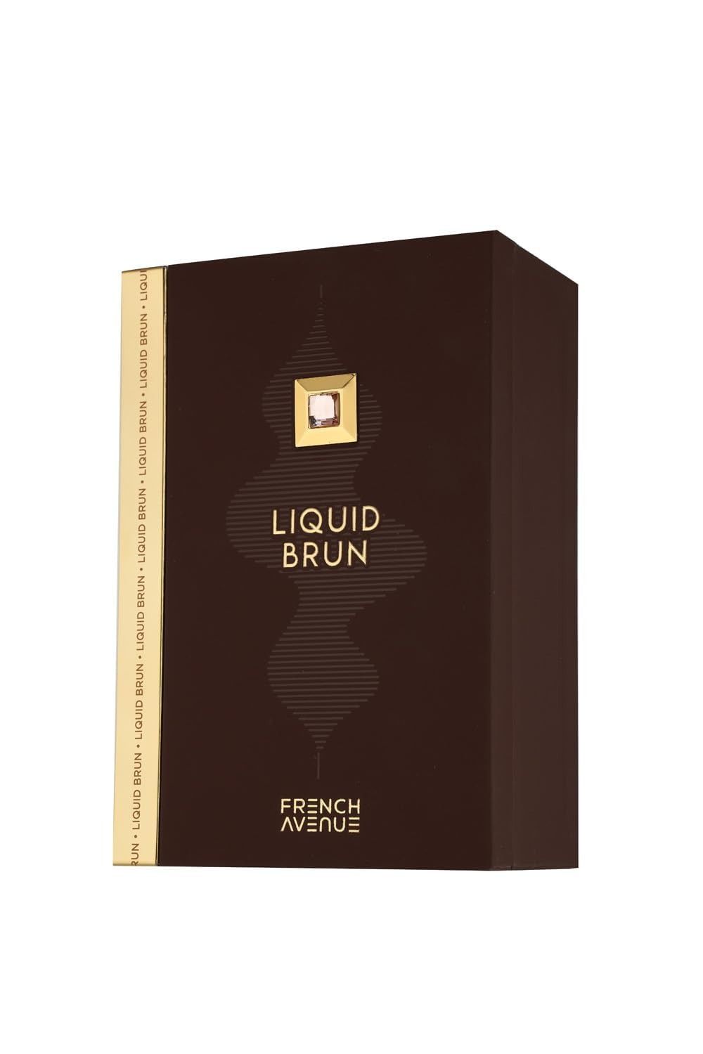 French Avenue Liquid Brun Eau de Parfum for Men 100ml – Warm Spicy Vanilla Woody Luxury Fragrance