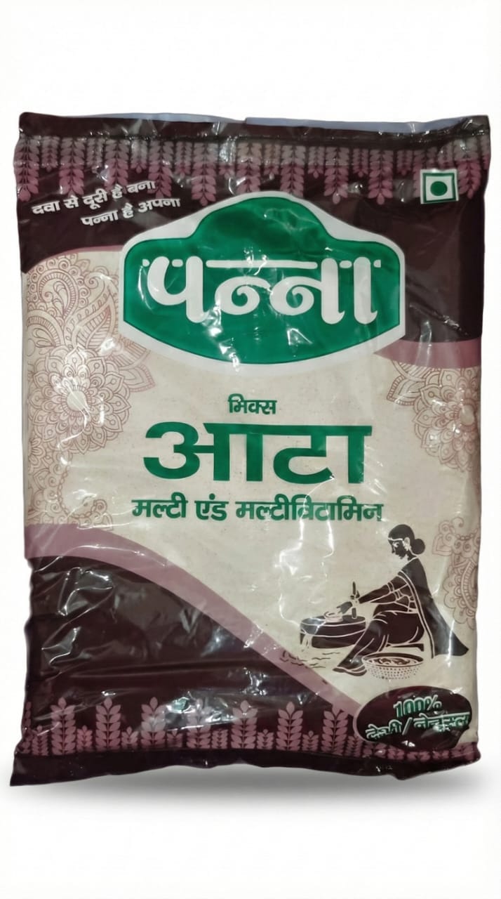 PANNA MIX Multigrain Atta Wheat Flour Free Sugar Free  | Gluten Free Healthy Roti Flour MixWheat Free  Premium Multi-Millet Flour**   **100% Natural and Gluten-Free Superfood**