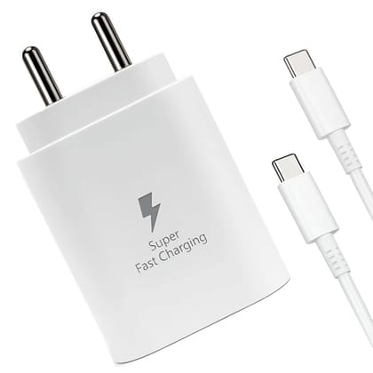 Super Fast Charging Wall Charger with USB-C Cable