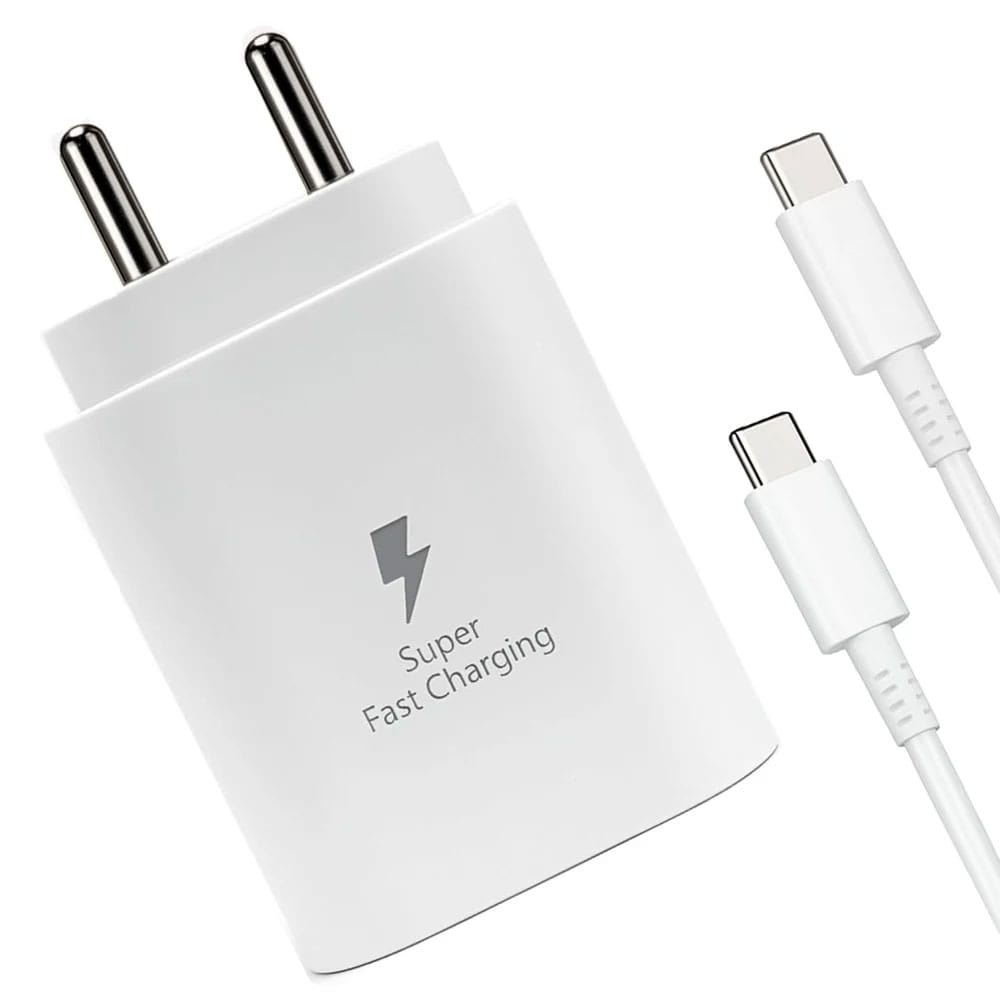 Super Fast Charging Wall Charger with USB-C Cable