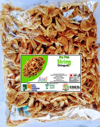Dry Fish Shrimp (Chingudi) - 100% Pure and Natural - FSSAI Approved - 250gm