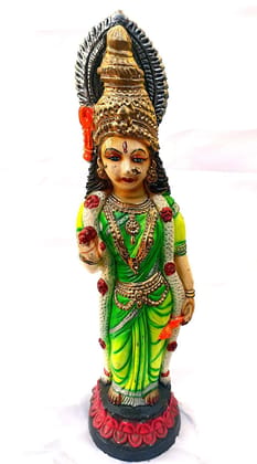 Goddess Lakshmi idol. Goddess Lakshmi idol.