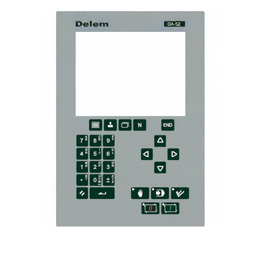 Delem DA-52 Membrane Keyboard for CNC Machines | Backlit & Water Resistant | LP3034