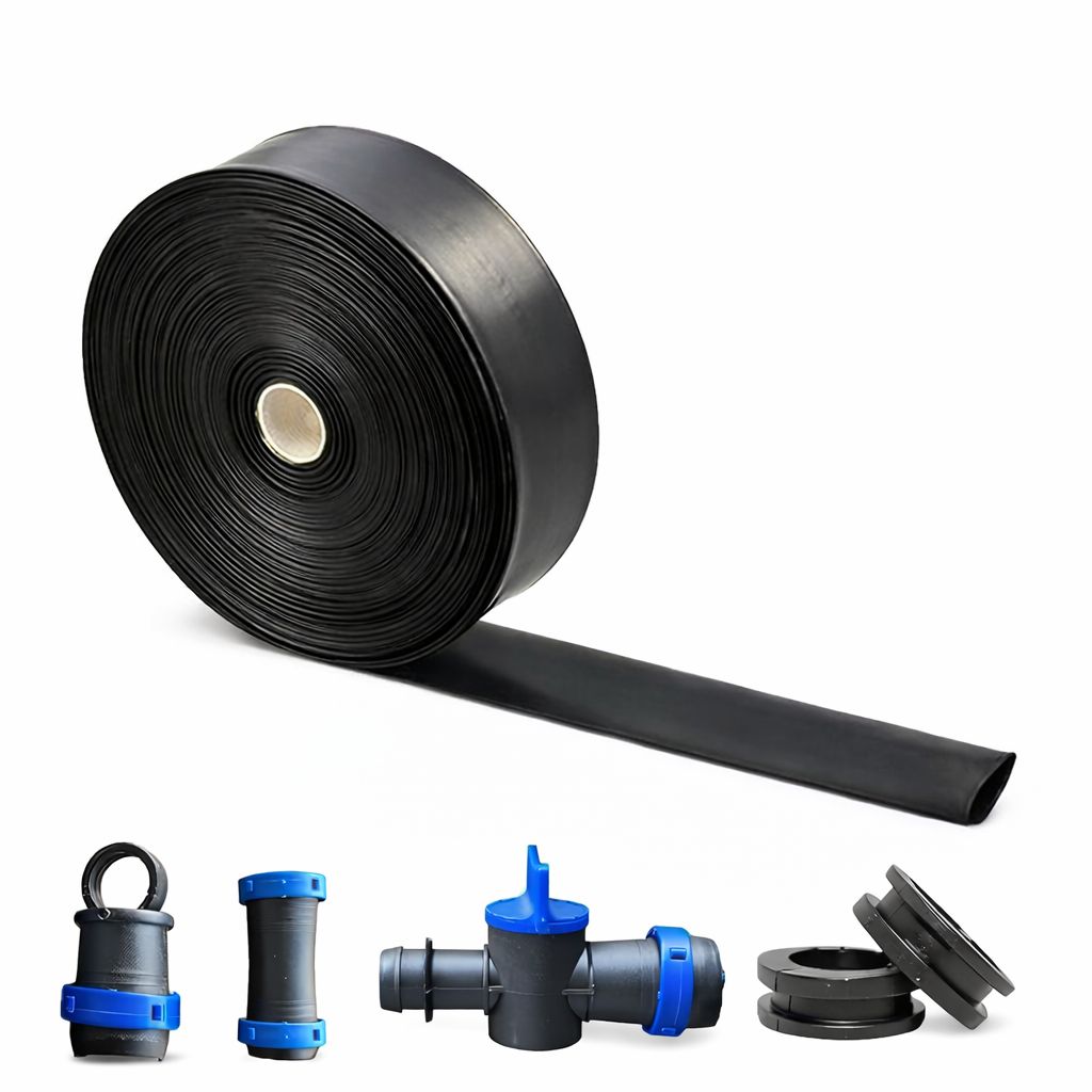 Rain Pipe 32 mm - 100 meter (With Cock, Joiner, END Cap, Grommet)