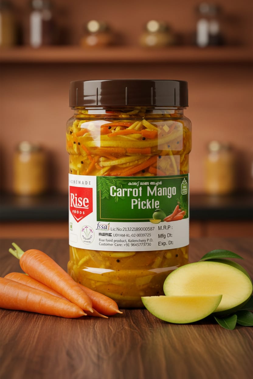 Rise Foods Carrot Mango Pickle