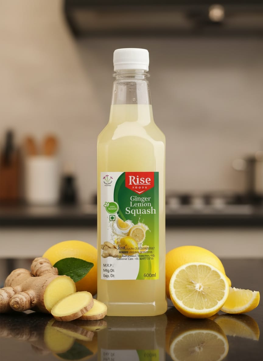 Rise Foods Ginger Lemon Squash