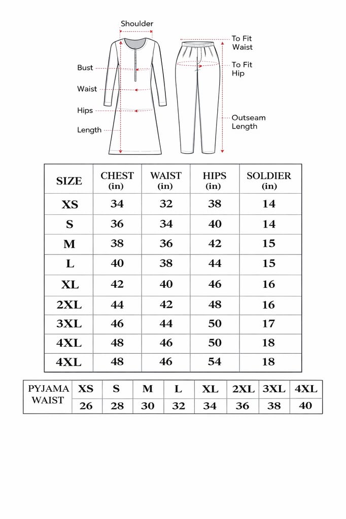 Size Guide Size Guide
