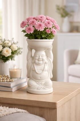 Decorative Buddha Statue Flower Planter Decorative Buddha Statue Flower Planter