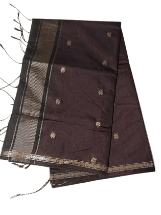Kalyani Cotton Saree for Women | Soft Pure Cotton Saree with Blouse Piece | Traditional Daily Wear Handloom Style Saree | Lightweight Breathable Cotton Saree for Office, Casual & Festive Wear | with blouse