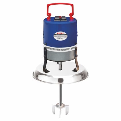 BALTRA Electric Madhani Machine for Churning | Two Way Rotating Curd Percolator | 125 W Hand Blender | Perfect for Lassi, Butter & Buttermilk | Durable & Easy to Clean (Blue, Madhani (SS Plate)) BALTRA Electric Madhani Machine for Churning | Two Way Rotating Curd Percolator | 125 W Hand Blender | Perfect for Lassi, Butter & Buttermilk | Durable & Easy to Clean (Blue, Madhani (SS Plate))
