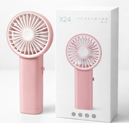 Premium Rechargeable Mini USB Fan - 2-Speed High-Speed Portable Mini Cooling Fan 