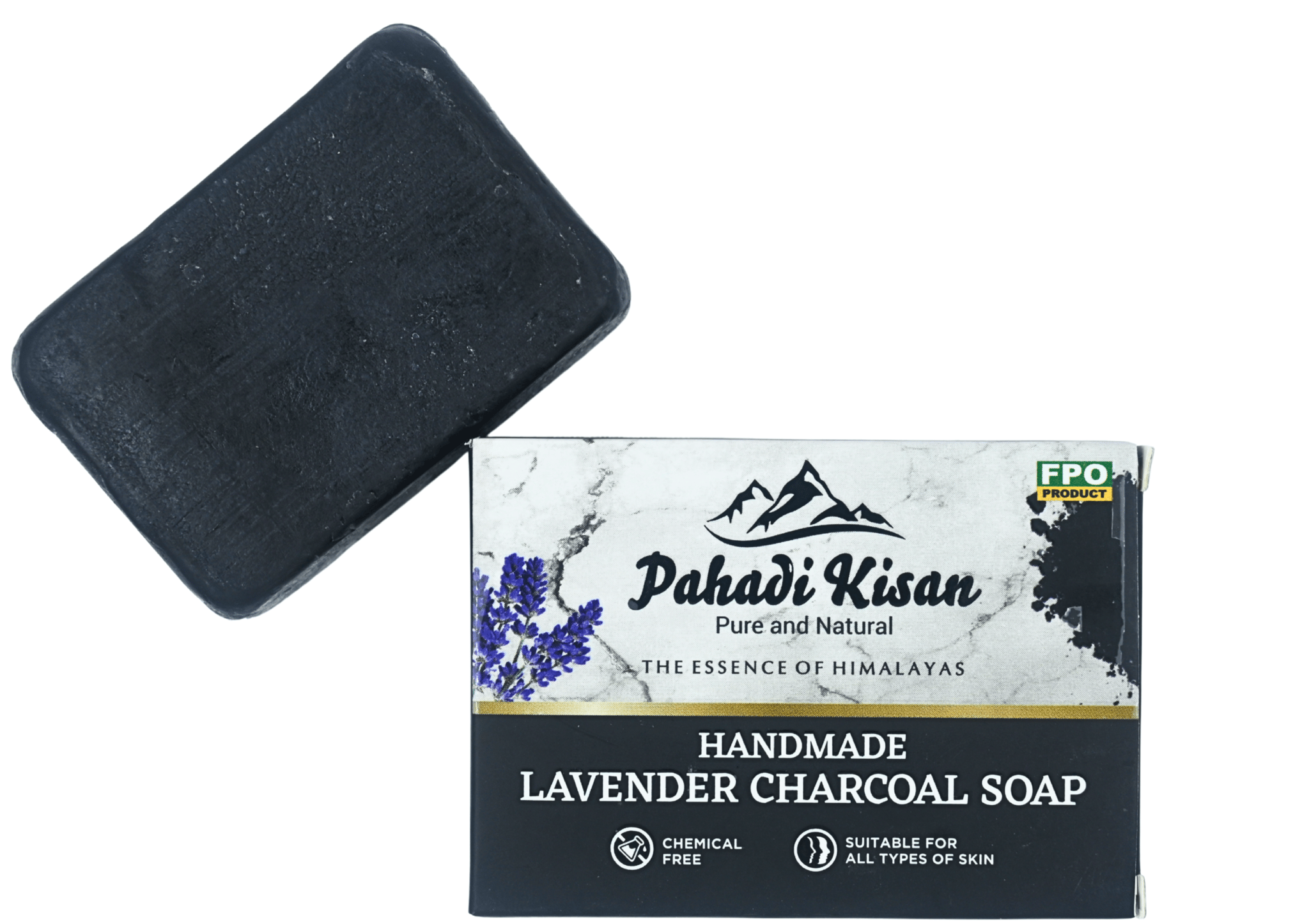 Lavender Charcoal Soap 100 gm