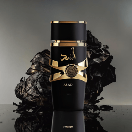 Lattafa Asad Eau De Parfum 100ml Long Lasting Luxury Perfume Spray For Men | Premium Refreshing Oud and Musk Fragrances (Asad)