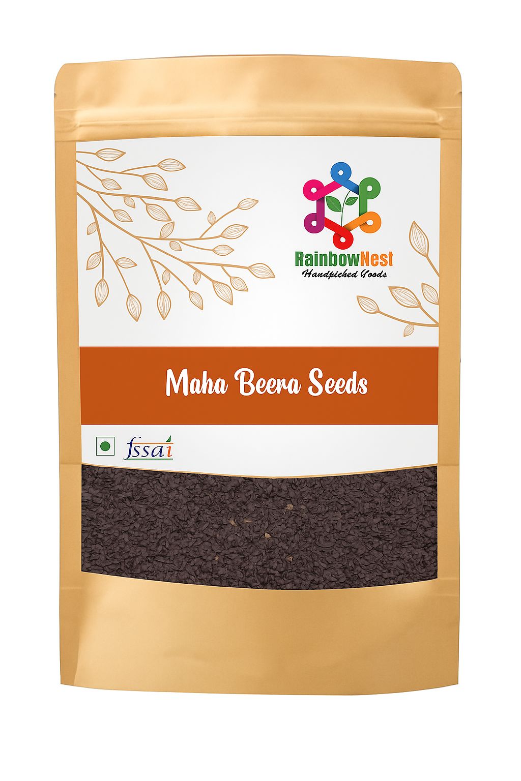RainbowNest Mahabeera Seeds (Vana Tulasi Seeds) Basil Seeds 100g