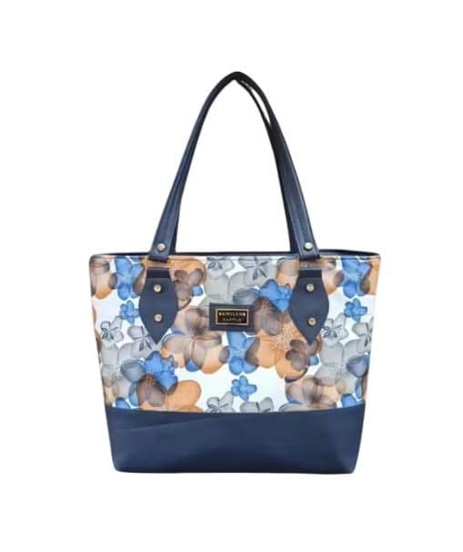  Elegant Floral Tote Bag 