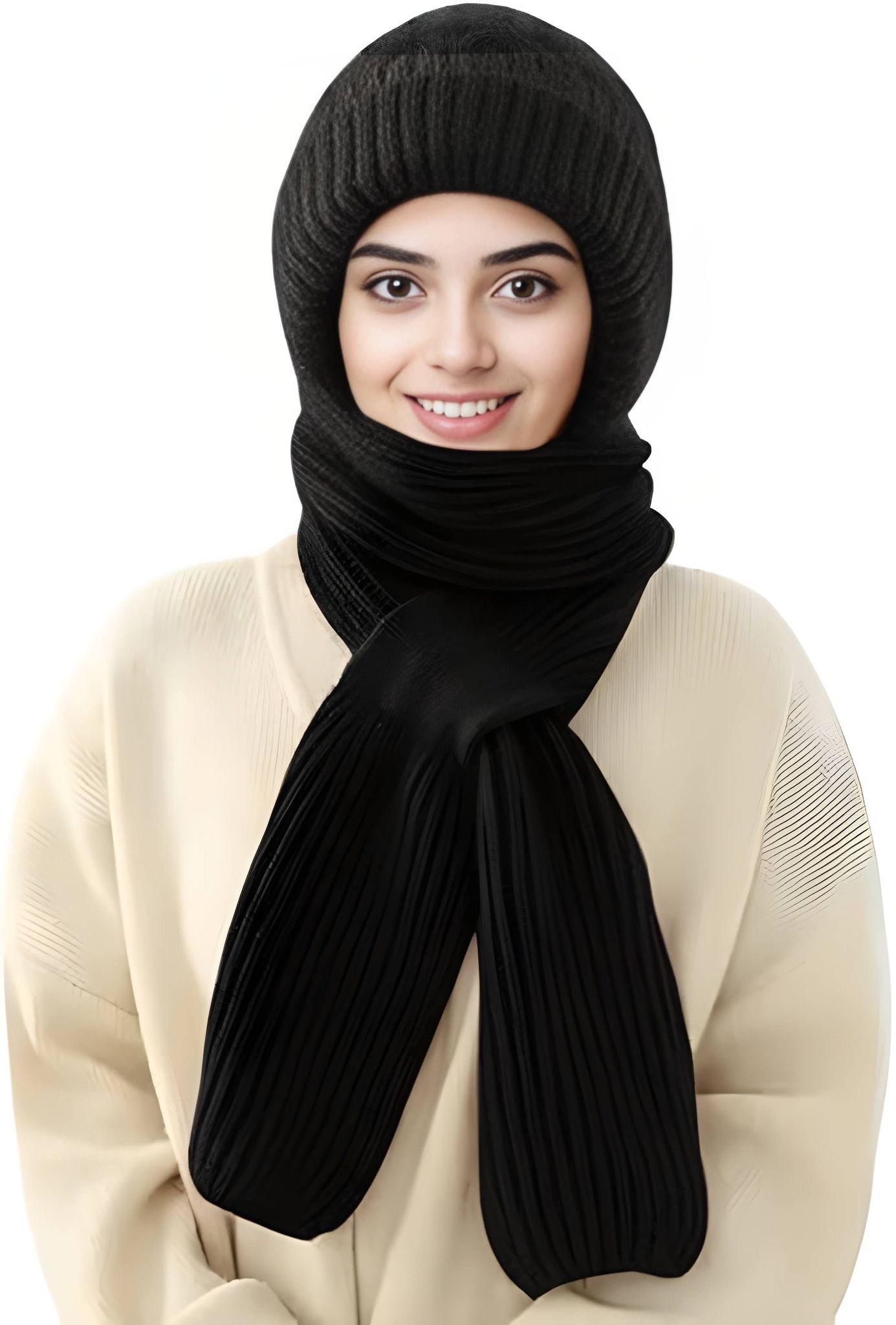 Premium Winter Warm Scarf for Men & Women | Soft Woolen Feel Long Muffler | Stylish Cold Weather Neck Wrap | Lightweight Warm Shawl for Daily Wear, Travel & Outdoor Use | Ideal for Ladakh & Jammu Kashmir Tour