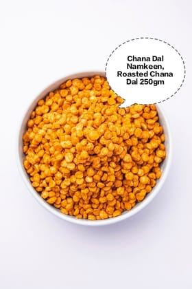 Chana Dal Namkeen, Dal Namkeen, Roasted Chana Snack, Fried Bengal Gram, Split Chana Snack 250gm Chana Dal Namkeen, Dal Namkeen, Roasted Chana Snack, Fried Bengal Gram, Split Chana Snack 250gm