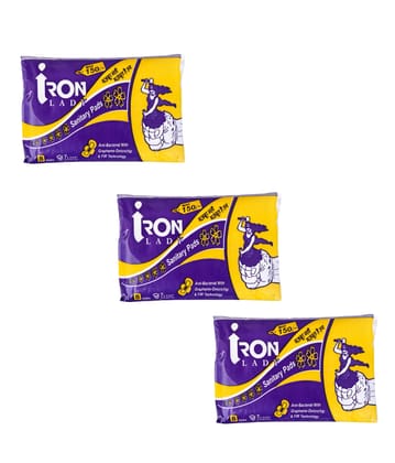 Sanitary Pads for Girl and Women - Grapheme-onion chip 8 Pads Pack of 3