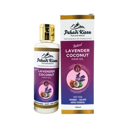 Lavender Coconut Hair Oil 100ml Lavender Coconut Hair Oil 100ml