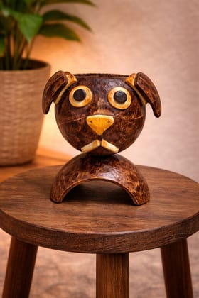 CocoBuddy Handcrafted Coconut Dog Decor