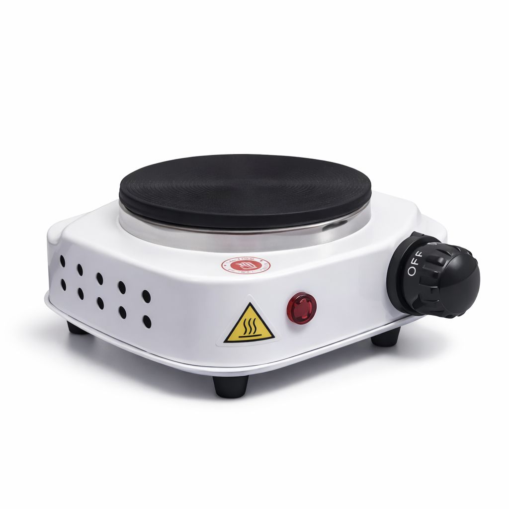 Mini Electric Cooking Stove – Portable Induction/Hot Plate Burner with Adjustable Heat, Quick Heating Coil, Sealed Design for Home & Travel
