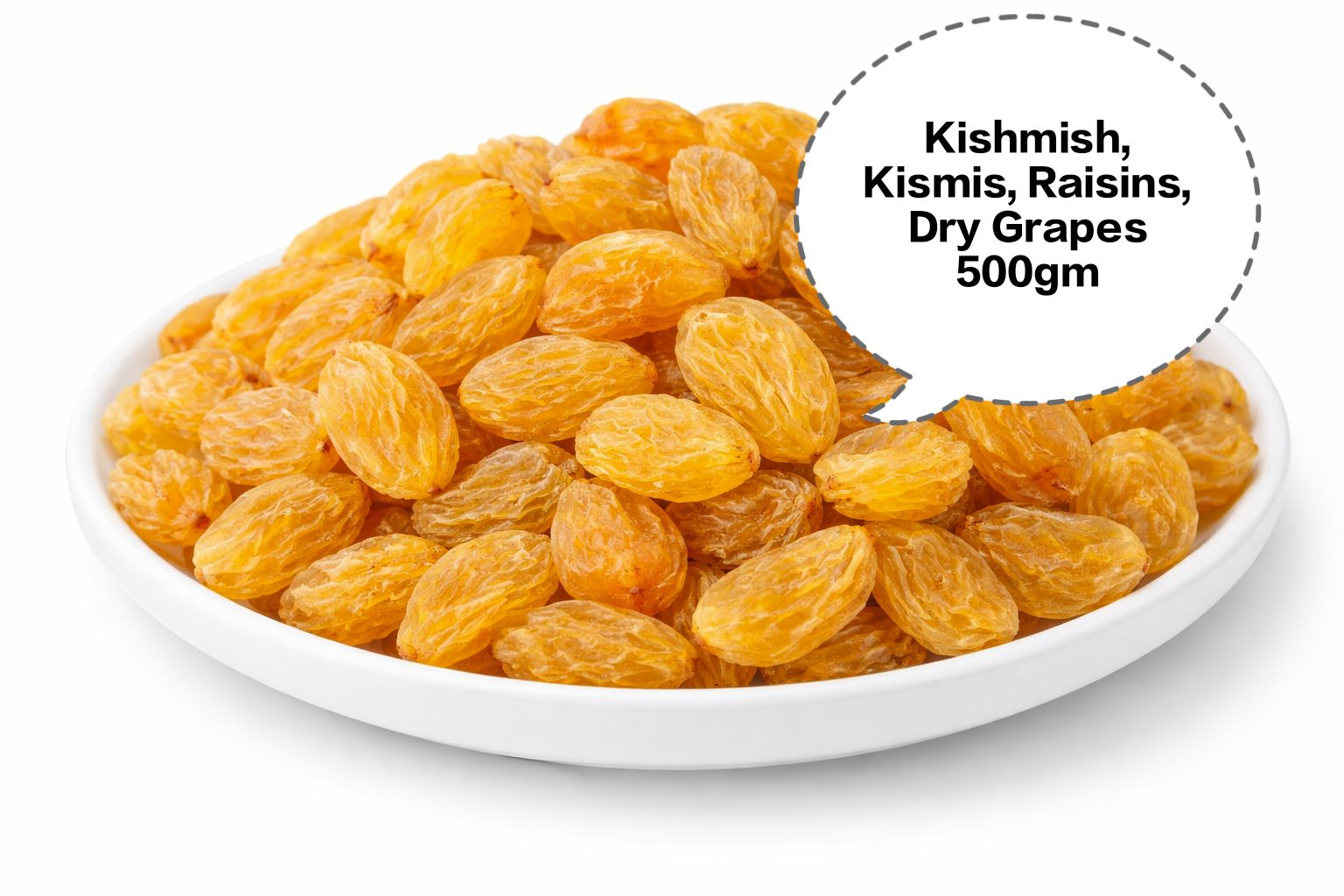 Kishmish, Raisins, Dry Grapes, Munakka 500gm