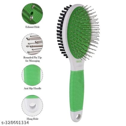 Double Sided Hair Brush for Pet (Multicolor)