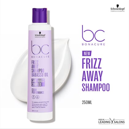 Schwarzkopf Professional Bonacure Frizz Away Shampoo(250ml) Schwarzkopf Professional Bonacure Frizz Away Shampoo(250ml)
