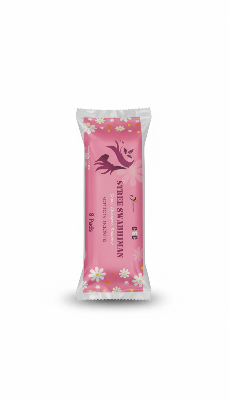 Stree Swabhiman Sanitary Napkins 8 Pads