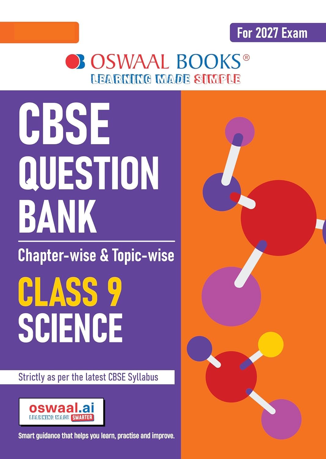 OSWAAL CBSE QUESTION BANK CLASS 9 SCIENCE FOR 2026 EXAM PAPERBACK [Paperback] Oswaal Books And Learning Private limited