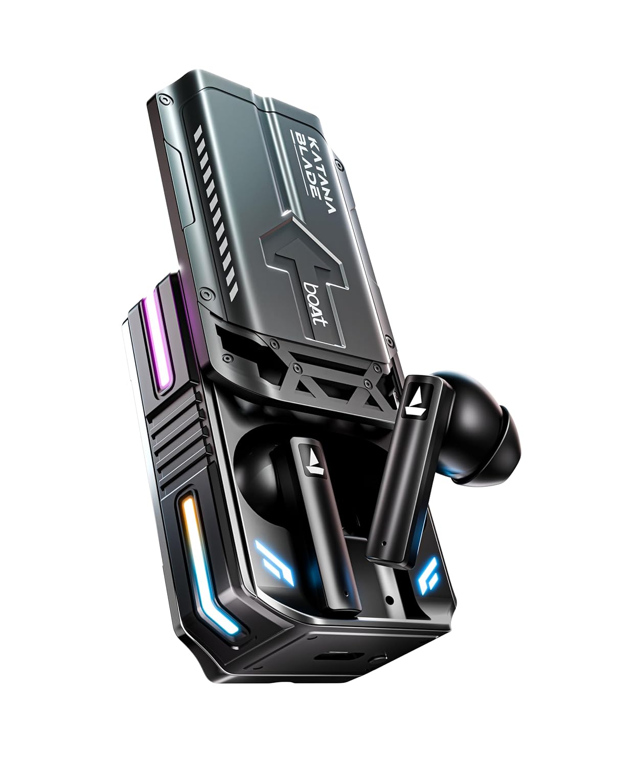 Boat Immortal Katana Blade 2.0  Earbuds (Gunmetal Black)