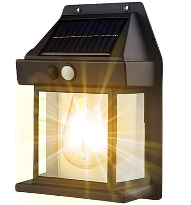 Solar LED Wall Light Outdoor – Waterproof Up & Down Luminous Lamp with Motion Sensor, Solar Induction Wall Lamp for Garden, Patio, Yard, Fence & Villa Lighting