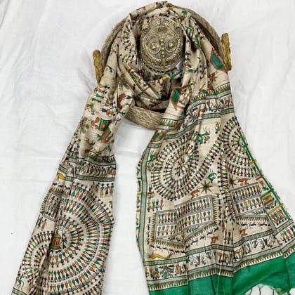Tussar silk Dupatta