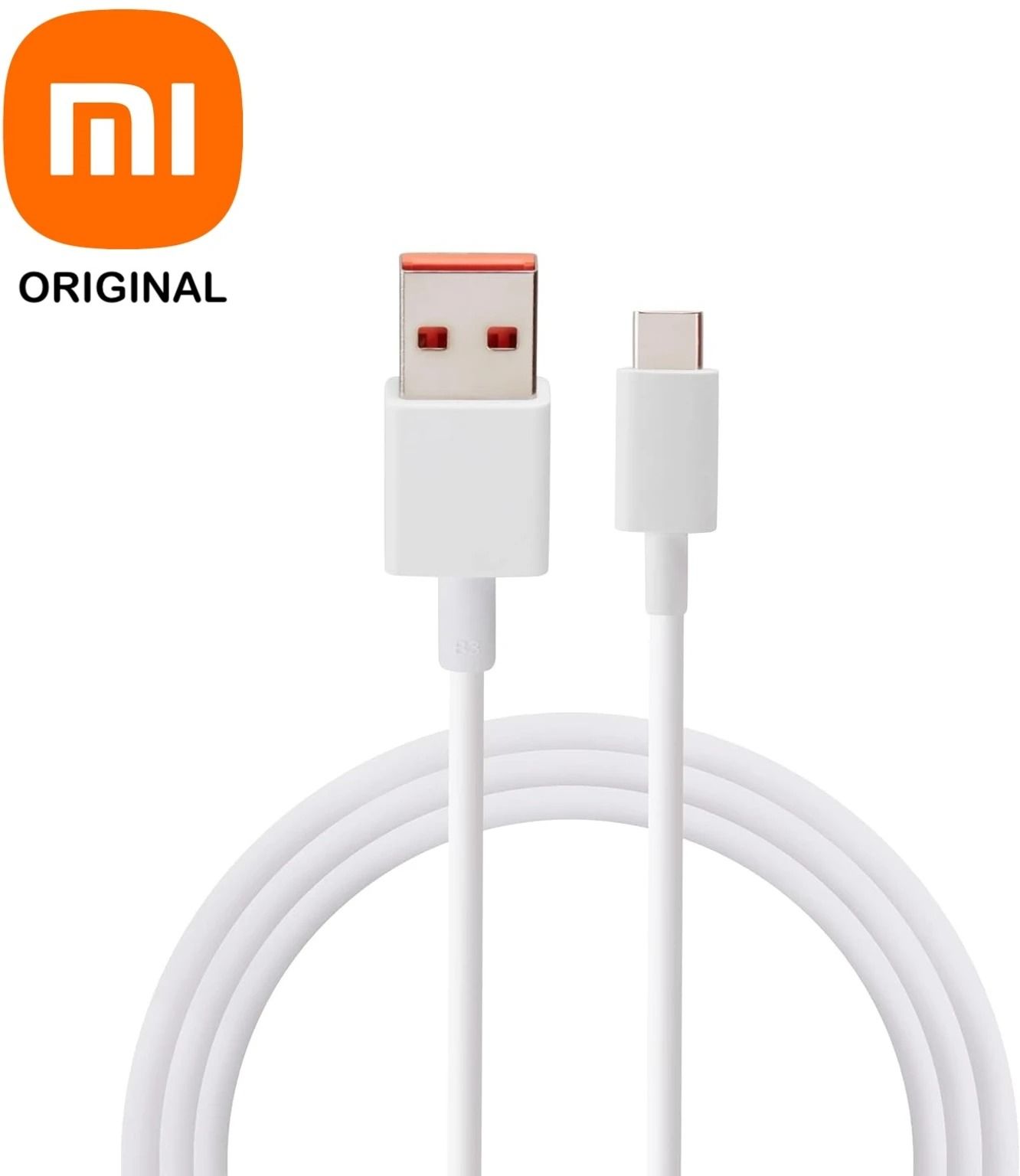 Xiaomi 6A HyperCharge Cable 120W Hyper charging speed 1M (White)