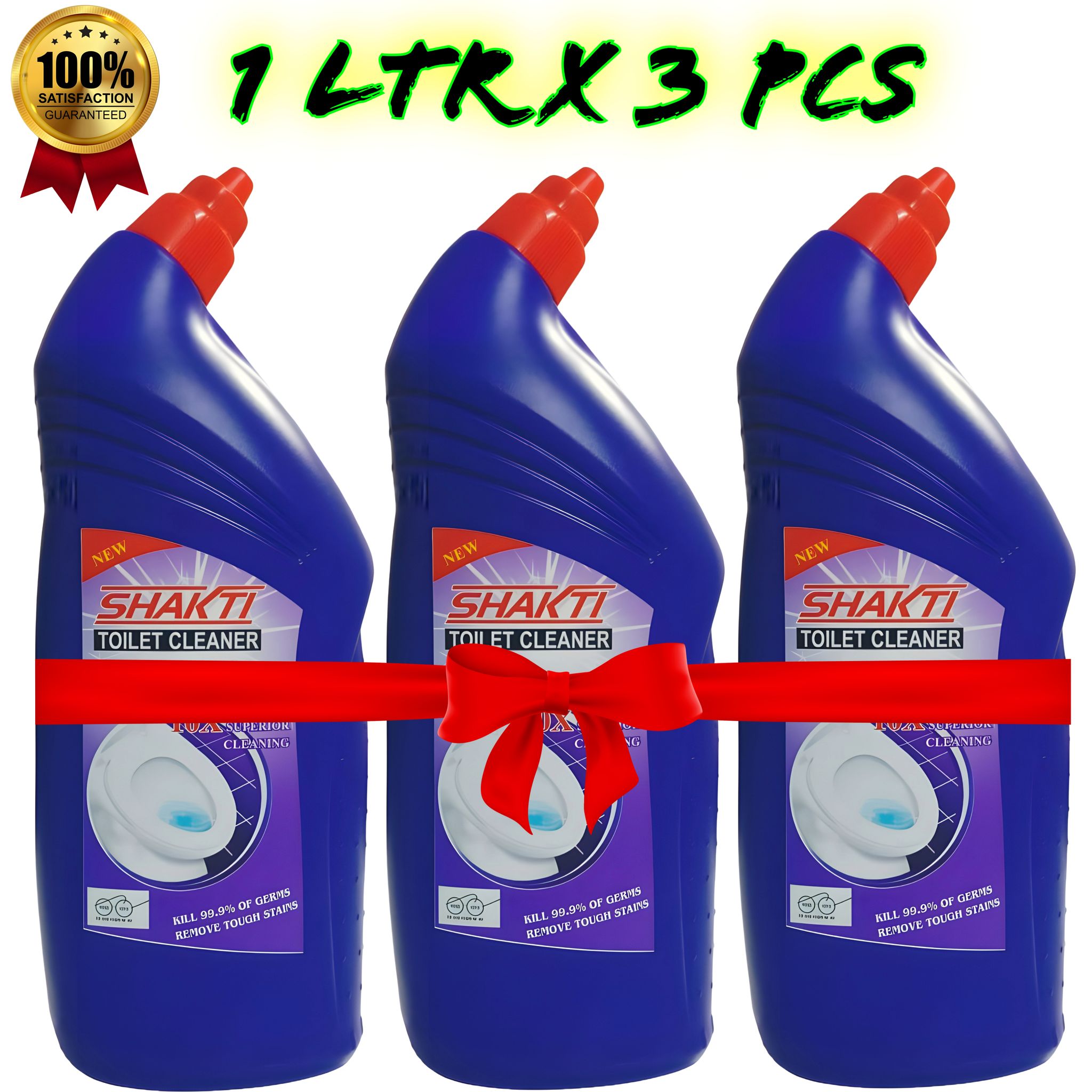 Shakti Toilet Cleaner 1 Ltr - 3 Pcs Combo