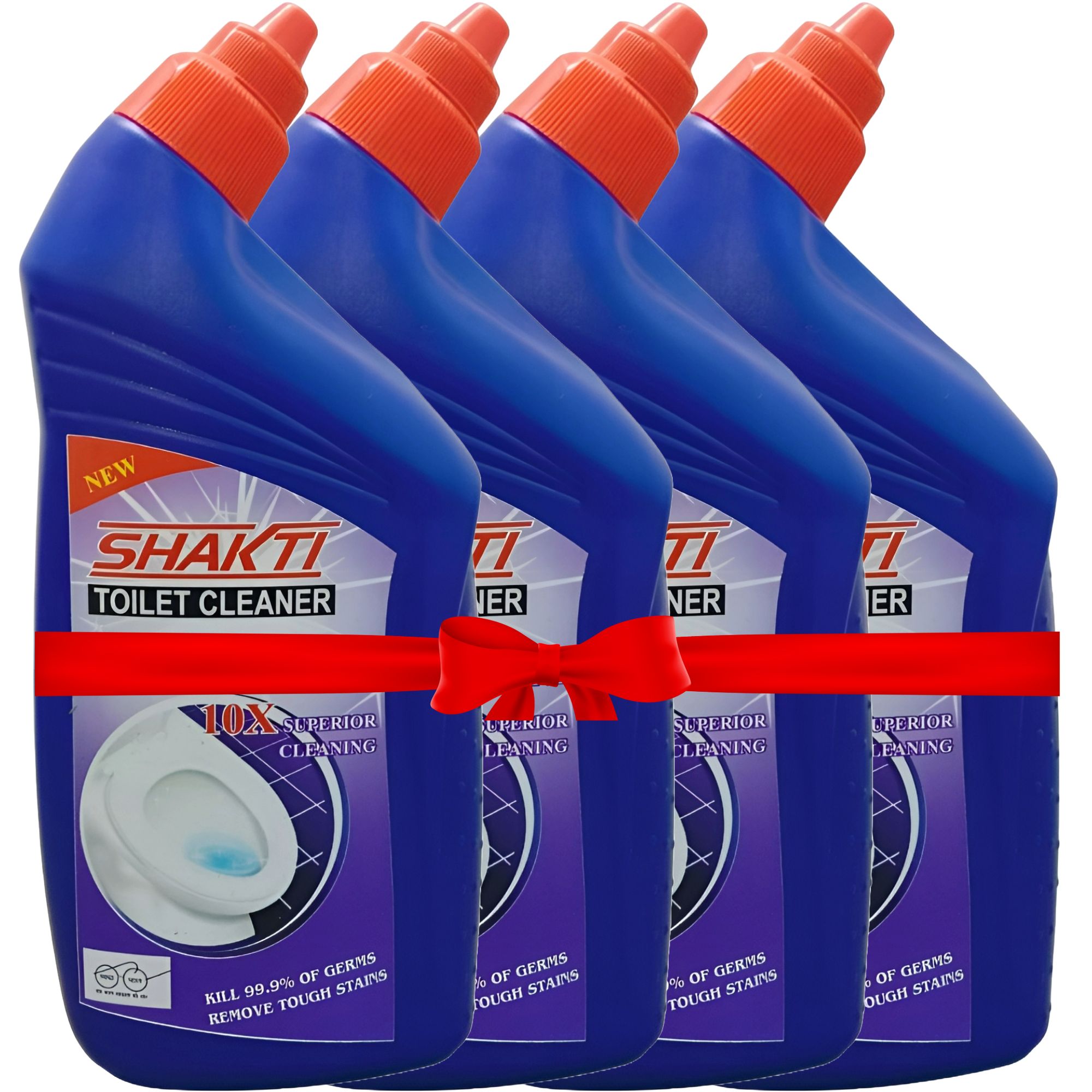 Shakti Toilet Cleaner 500 Ml - 4 Pcs Combo