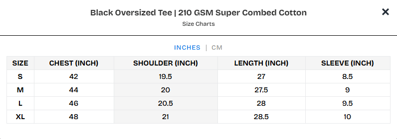 Size Guide