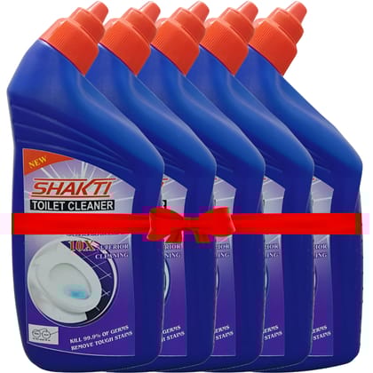 Shakti Toilet Cleaner 500 Ml - 5 Pcs Combo